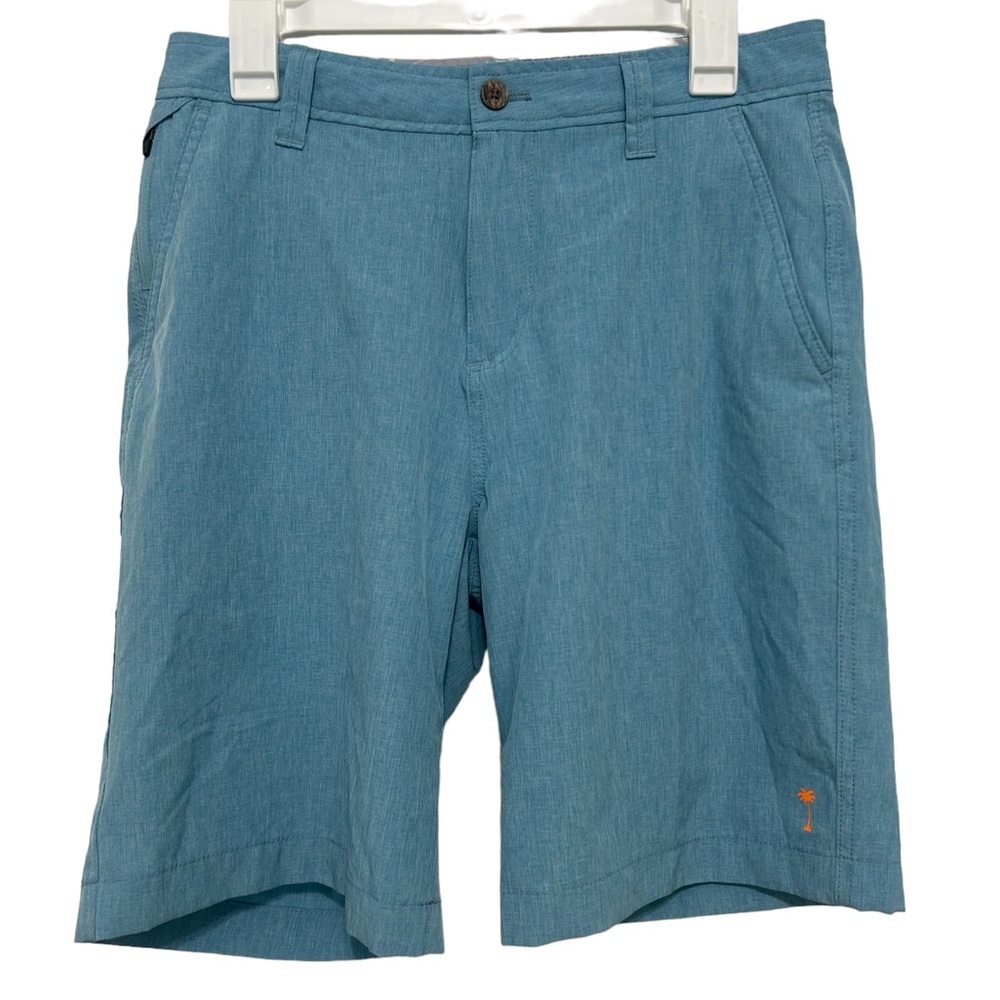 Margaritaville Men's Moisture Wicking Beach Shorts Size 30 Blue